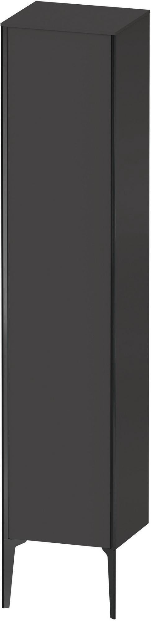 Duravit XViu Hochschrank 1770 mm anthrazit matt mit Tip-on Technik