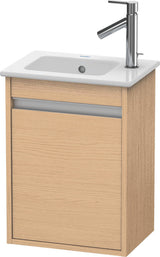 Duravit Ketho Waschtischunterbau 400 mm betongrau matt, 1 Tür links, für ME by Starck