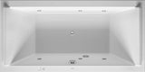 DURAVIT Starck Whirlwanne 1800x900 mm mit Air-System, 2 Rückenschrägen und 12 Luftdüsen in Weiß