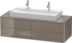 flannel grey hochglanz / Mitteldichte Faserplatte (MDF) / grau