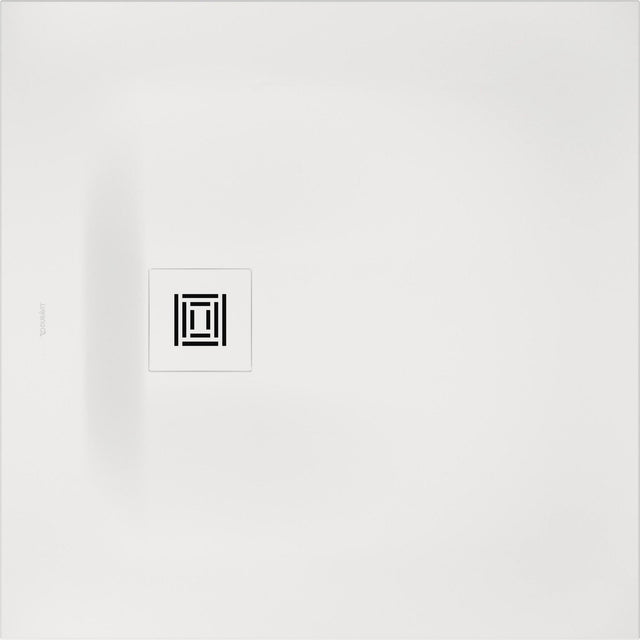 DURAVIT Sustano Duschwanne 800x800x30 mm Mineralguss Weiß Matt – Quadratisch, Bodenbündig