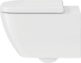 DURAVIT WC-Sitz Happy D.2 anthrazit matt, ohne Absenkautomatik, Edelstahl-Scharniere