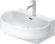 DURAVIT Balcoon Waschtisch 650x480 mm mit Überlauf, Hahnloch und Ablaufventil in Weiß