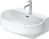DURAVIT Balcoon Waschtisch 650x480 mm mit Überlauf, Hahnloch und Ablaufventil in Weiß