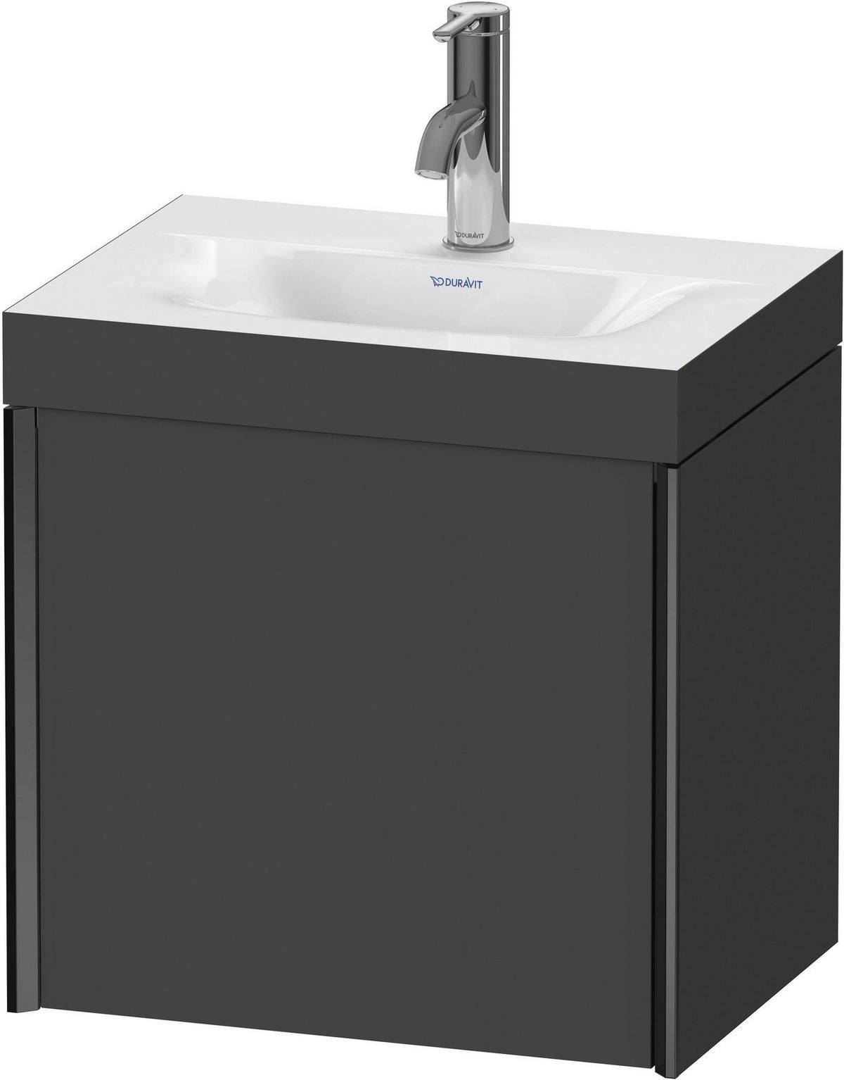 DURAVIT XViu Waschtischunterbauset 450 mm, 1 Tür, wandhängend, anthrazit, c-bonded