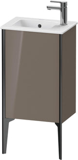 DURAVIT XViu Waschtischunterbau bodenstehend 594 mm 1 Tür rechts dolomiti grey