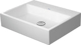 DURAVIT Vero Air Waschtisch 600 mm, weiß, mit Hahnlochbank und 1 Hahnloch, ohne Überlauf, für Wandmontage