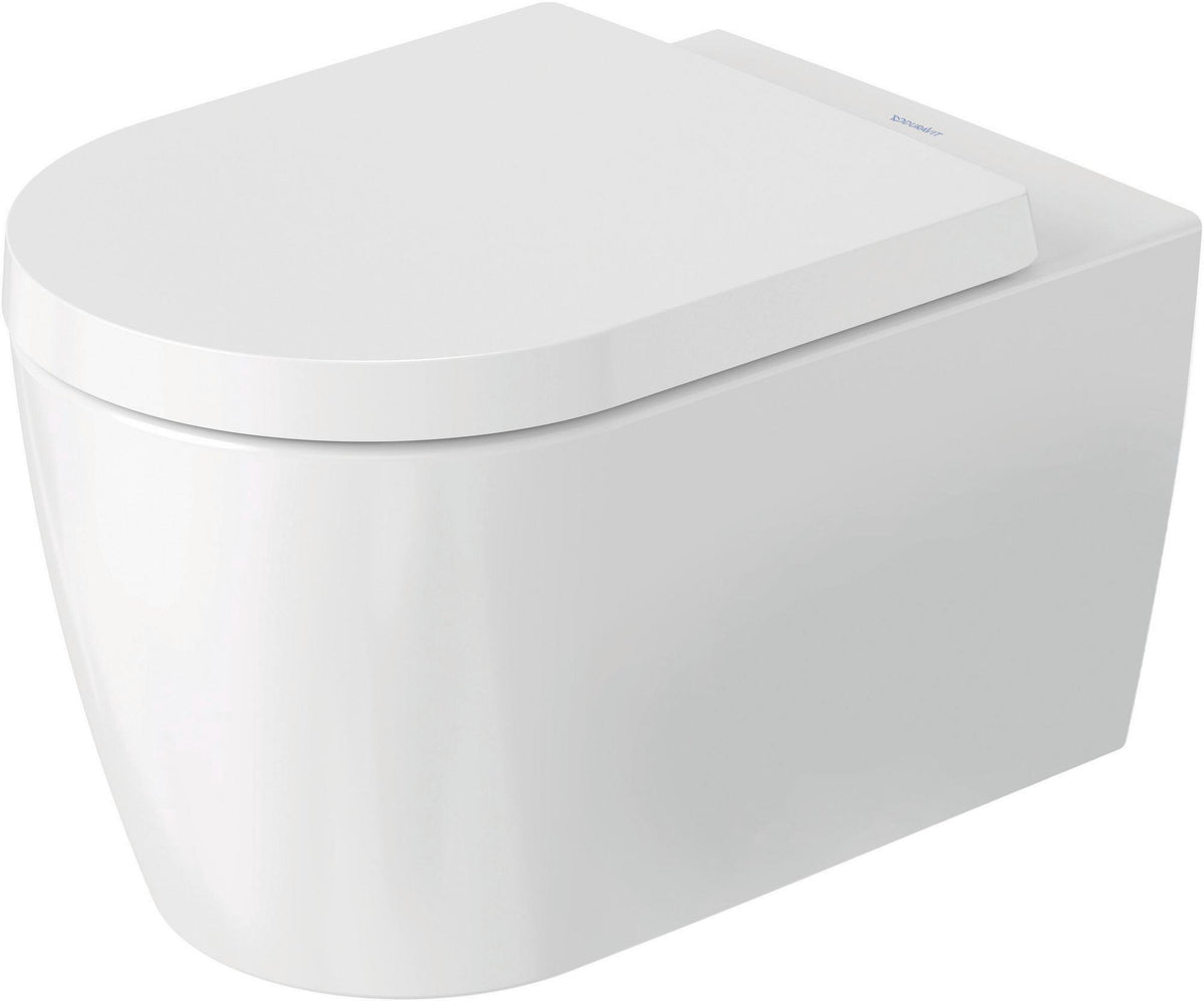 DURAVIT Wand-WC ME by Starck 570 mm spülrandlos mit WonderGliss Weiß