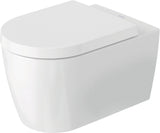 DURAVIT Wand-WC ME by Starck 570 mm spülrandlos mit WonderGliss Weiß