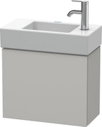 betongrau matt / Spanplatte / 1 Tür