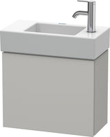DURAVIT L-Cube Waschtischunterbau 480 mm betongrau matt, wandhängend, 1 Tür rechts