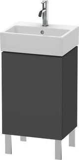 DURAVIT L-Cube Waschtischunterbau 593x434x341 mm, amerikanisch nussbaum, Anschlag links, für Vero Air