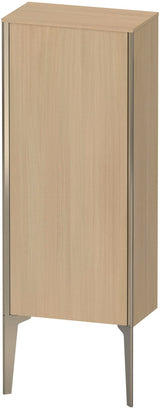Duravit Halbhochschrank XViu 890 mm mediterrane Eiche mit Tip-on Technik und Soft-Close