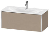 Duravit Waschtischunterbau XSQUARE 1010 mm wandhängend für Viu 234410 in Taupe Matt