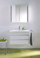 DURAVIT Waschtischunterbau Ketho wandhängend 800 mm, 2 Schubkästen, weiß matt, für D-Code 034285
