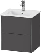 Spanplatte / anthrazit / Schubk.,Schwarz Matt/Graphit Matt