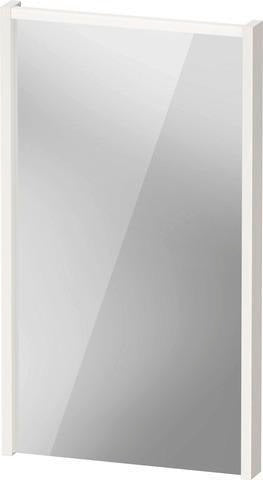 DURAVIT D-Code 2.0 Spiegel mit LED-Beleuchtung, 400 x 700 x 48 mm, Weiß Matt