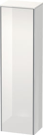 Duravit Hochschrank XSquare, wandhängend, 1 Tür links, 1776x500x356 mm, Weiß Hochglanz