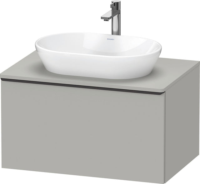 Duravit D-Neo Konsolenwaschtischunterbau 800 mm Eiche Terra Matt mit Auszug