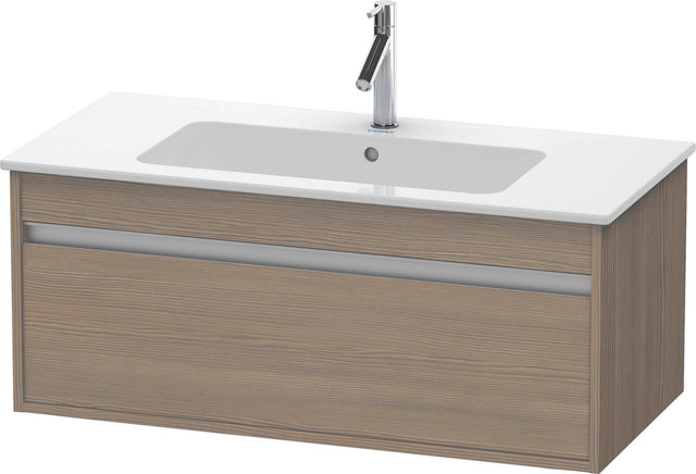 Duravit Ketho Waschtischunterbau 1000 mm Eiche Terra mit 1 Auszug – ME by Starck Design