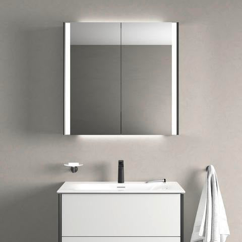 Duravit Viu Möbelwaschtisch 830 mm, weiß, mit Überlauf und Hahnlochbank