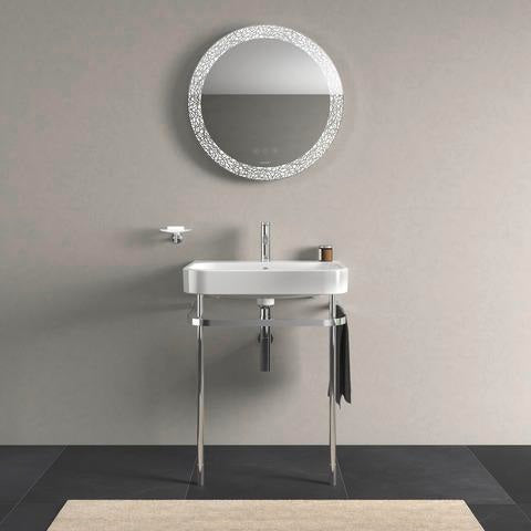 Duravit DU Design Siphon Schwarz Matt – Flaschensiphon Universal mit Rosette