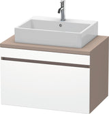 DURAVIT DuraStyle Konsolenunterschrank 800 mm betongrau matt mit 1 Auszug