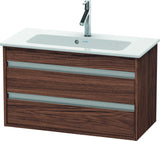 Duravit Ketho Waschtischunterbau 800 mm betongrau matt mit 2 Schubkästen und Soft-Close