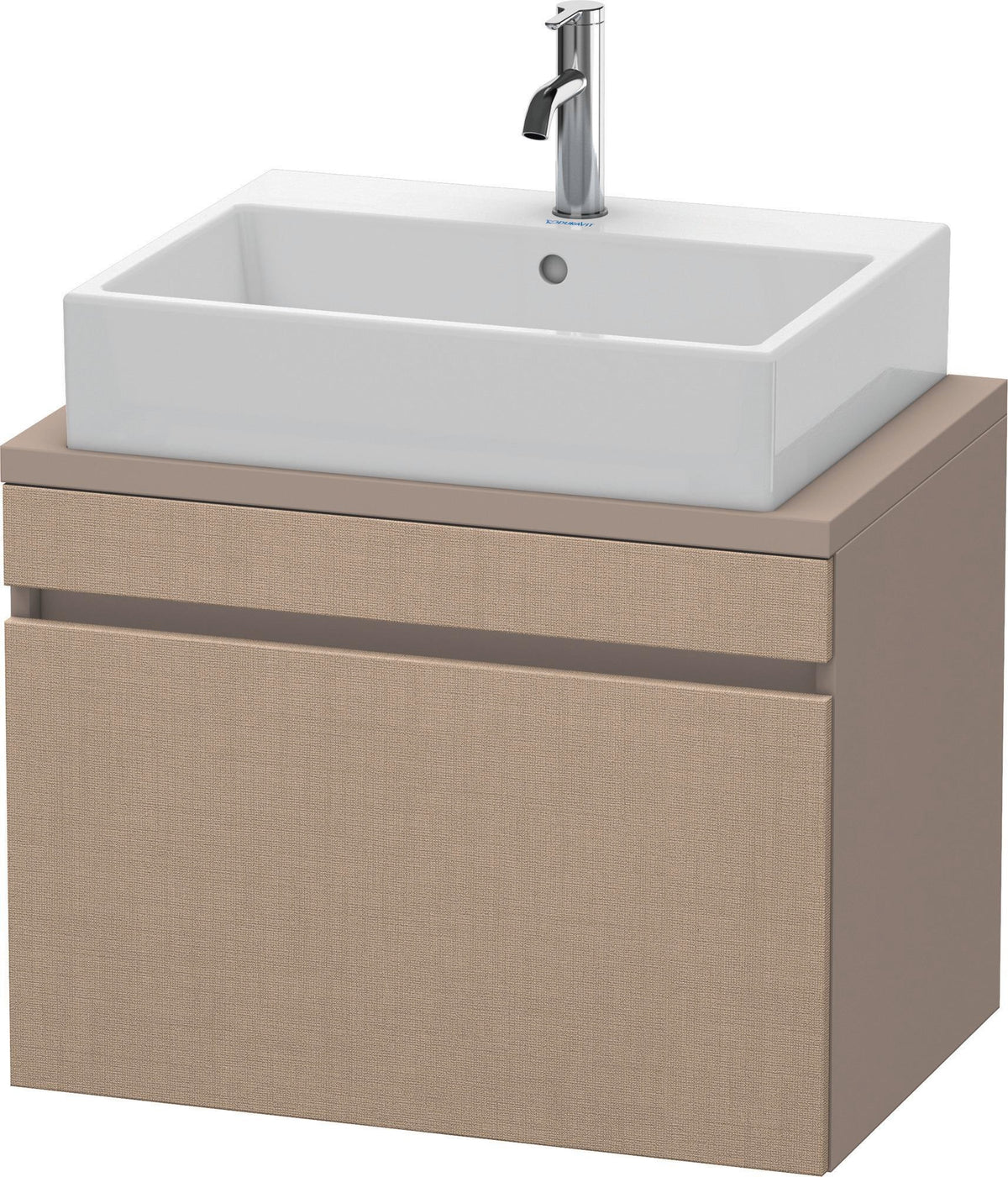 DURAVIT DuraStyle Konsolenunterschrank 700 mm betongrau matt mit Soft-Close-Auszug
