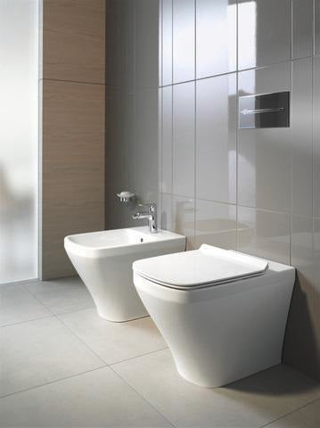 DURAVIT DuraStyle Stand-WC 575 mm Tiefspüler, Abgang waagerecht, WonderGliss, weiß