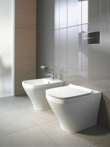 DURAVIT DuraStyle Stand-WC 575 mm Tiefspüler, Abgang waagerecht, WonderGliss, weiß