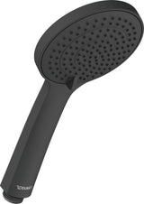 DURAVIT Handbrause MinusFlow 3-Jet D110 Soft Rain/Rain/Intense Rain, Schwarz M.