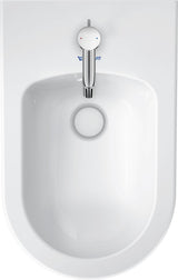DURAVIT Standbidet White Tulip 580 mm von Philippe Starck – Weiß, mit Überlauf und WonderGliss