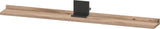 DURAVIT Sivida Spiegel Ablage 1000 mm Chrom/Nussbaum Matt – Badablage mit Befestigungsmaterial