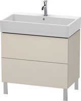 Duravit L-Cube Waschtischunterbau 784 mm Amerikanisch Nussbaum für Vero Air
