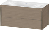 Duravit XViu c-bonded Waschtischunterschrank 1000 mm Eiche mit 2 Schubkästen
