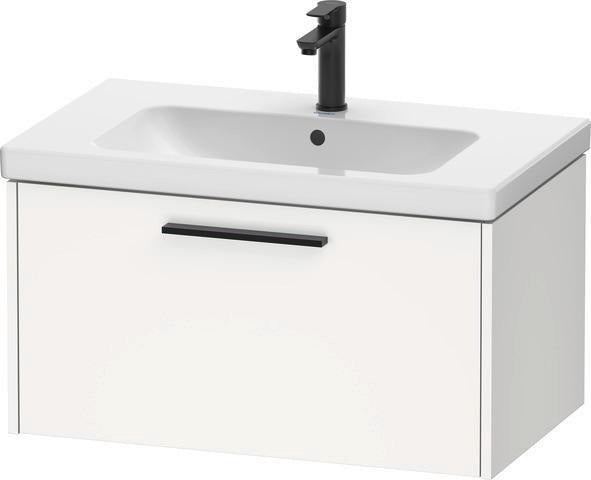 Duravit D-Code 2.0 Waschtischunterbau wandhängend 784 mm Weiß Matt mit Auszug und Soft-Close