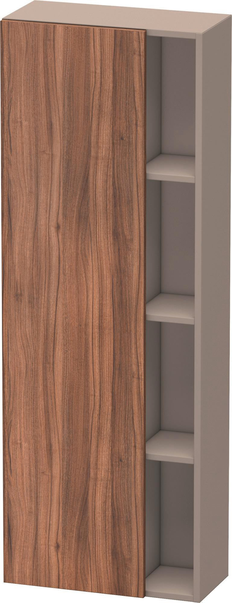 DURAVIT DuraStyle Hochschrank 1400 mm, 1 Tür links, weiß matt – wandhängend mit Soft-Close