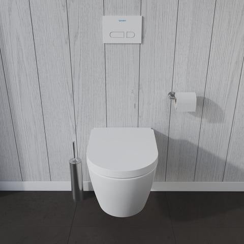DURAVIT ME by Starck Wand-WC Tiefspüler 540 mm Weiß Seidenmatt mit HygieneFlush und DuraShield