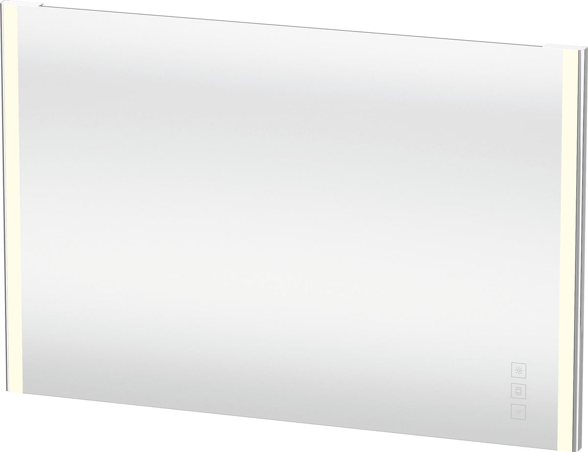 DURAVIT XSquare XS7011 Wandspiegel 600x800 mm mit Licht, Heizung & berührungsloser Bedienung