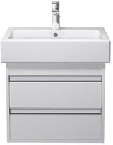 DURAVIT Ketho Waschtischunterbau wandhängend 550 mm, 2 Schubkästen, weiß matt – für Vero 045460