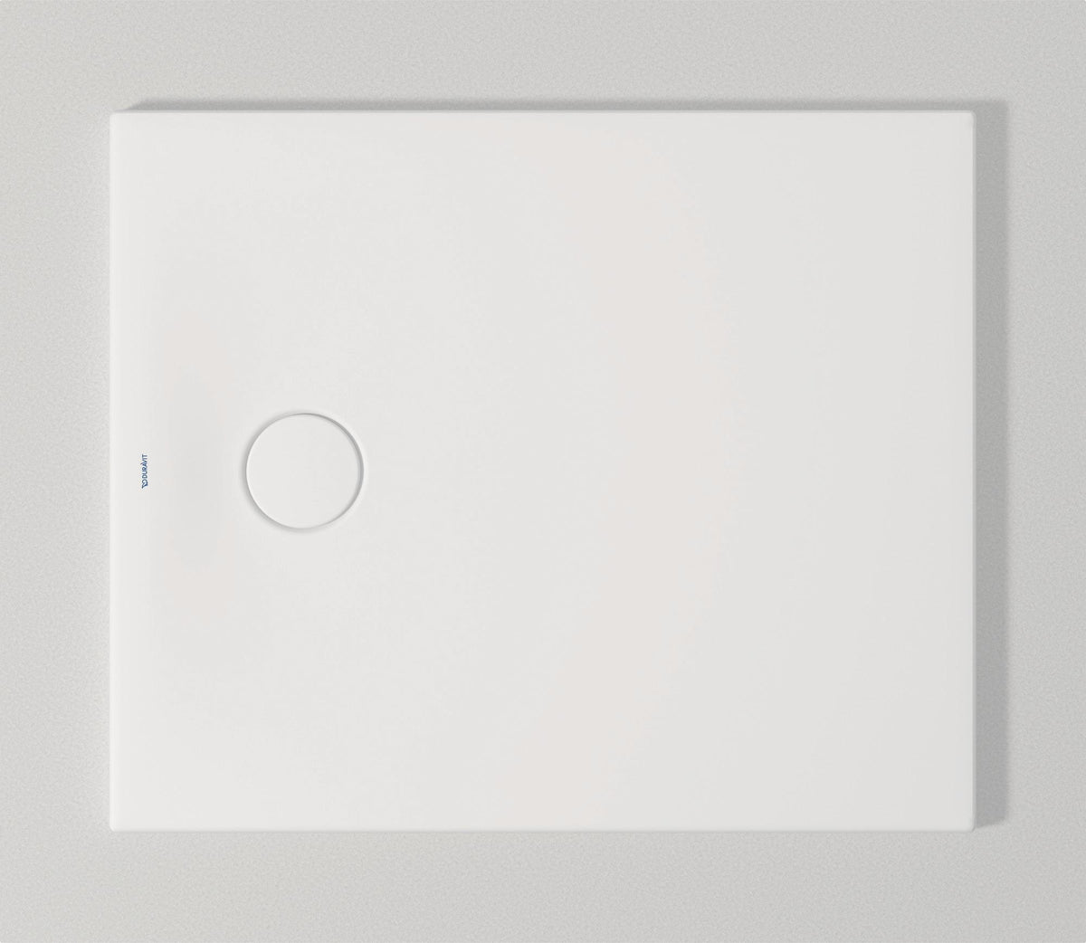DURAVIT Tempano Duschwanne 900x750x40 mm Weiß mit Antislip – rechteckig, flacher Einbau