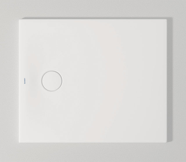 DURAVIT Tempano Duschwanne 900x750x40 mm Weiß mit Antislip – rechteckig, flacher Einbau