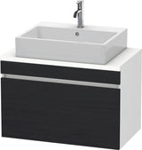Duravit DuraStyle Waschtischunterbau 800 mm betongrau matt mit 1 Auszug und Soft-Close