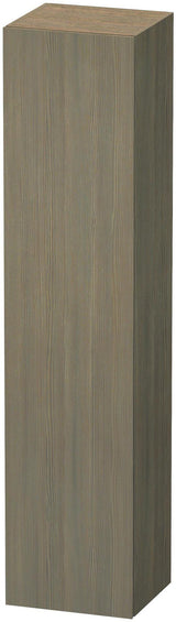 Duravit Hochschrank L-Cube 363x400x1760mm, 1 Tür, links, amerikanisch Nussbaum