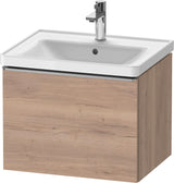 DURAVIT D-Neo Waschtischunterbau 584 mm betongrau matt mit 1 Auszug und Soft-Close