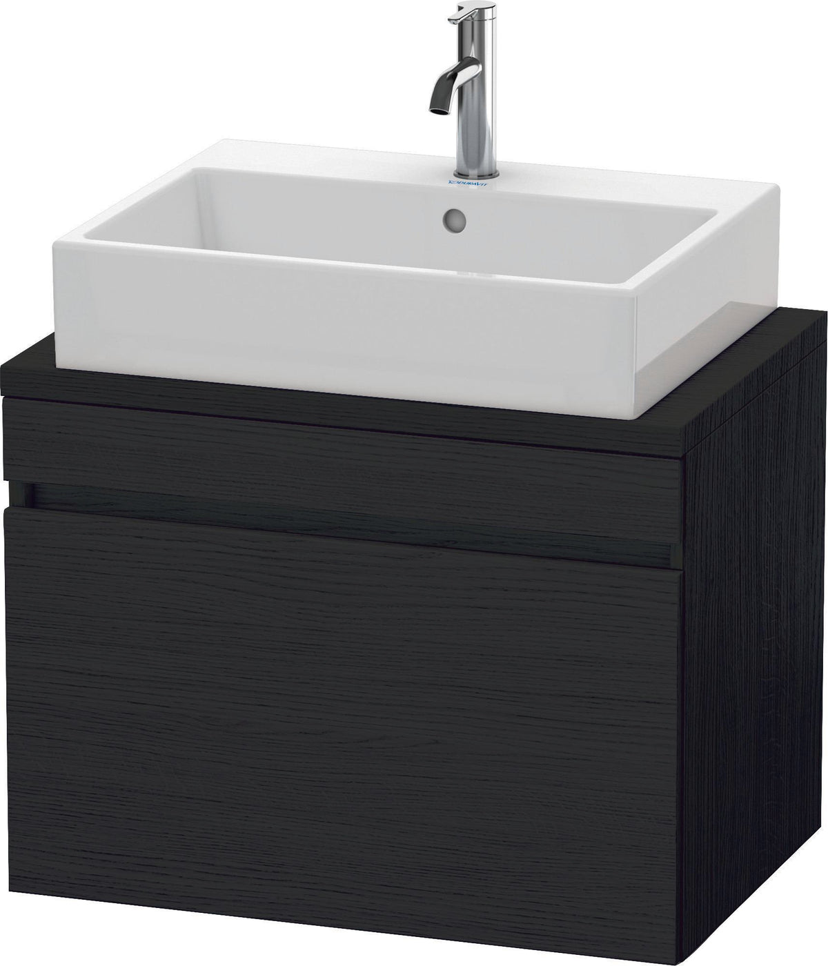 DURAVIT DuraStyle Konsolenunterschrank 700 mm betongrau matt mit Soft-Close-Auszug