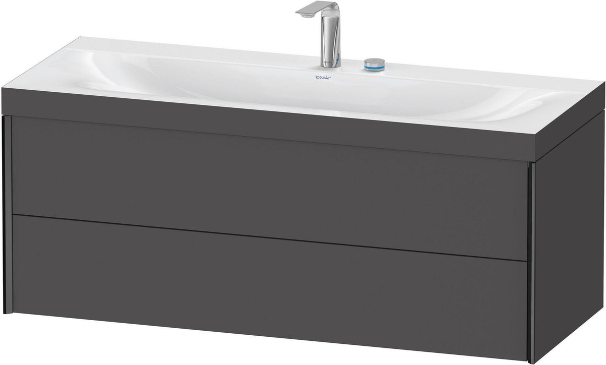 DURAVIT XViu Waschtischunterbauset c-bonded wandhängend 1200 mm mit 2 Schubkästen