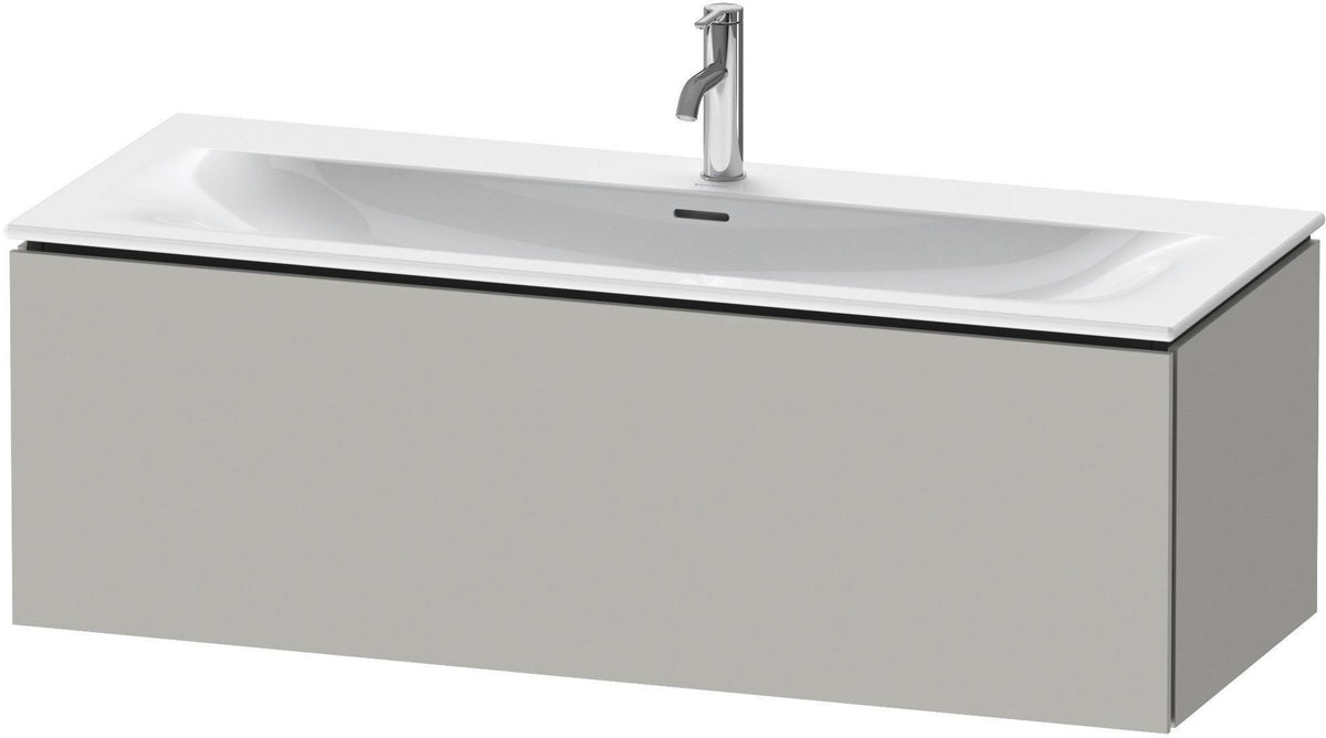 DURAVIT L-Cube Waschtischunterbau 1220 mm wandhängend mit 1 Auszug weiß matt