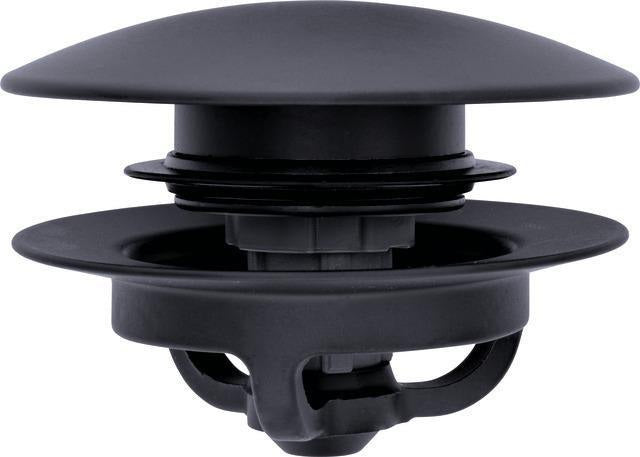 DURAVIT DU Push-open Ventil Schwarz Matt – Universal Ausstattungs-Set für Ablaufventile